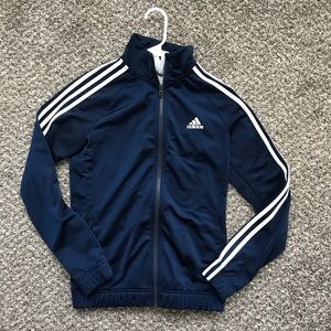 Adidas Navy Blue Track Jacket Size Small